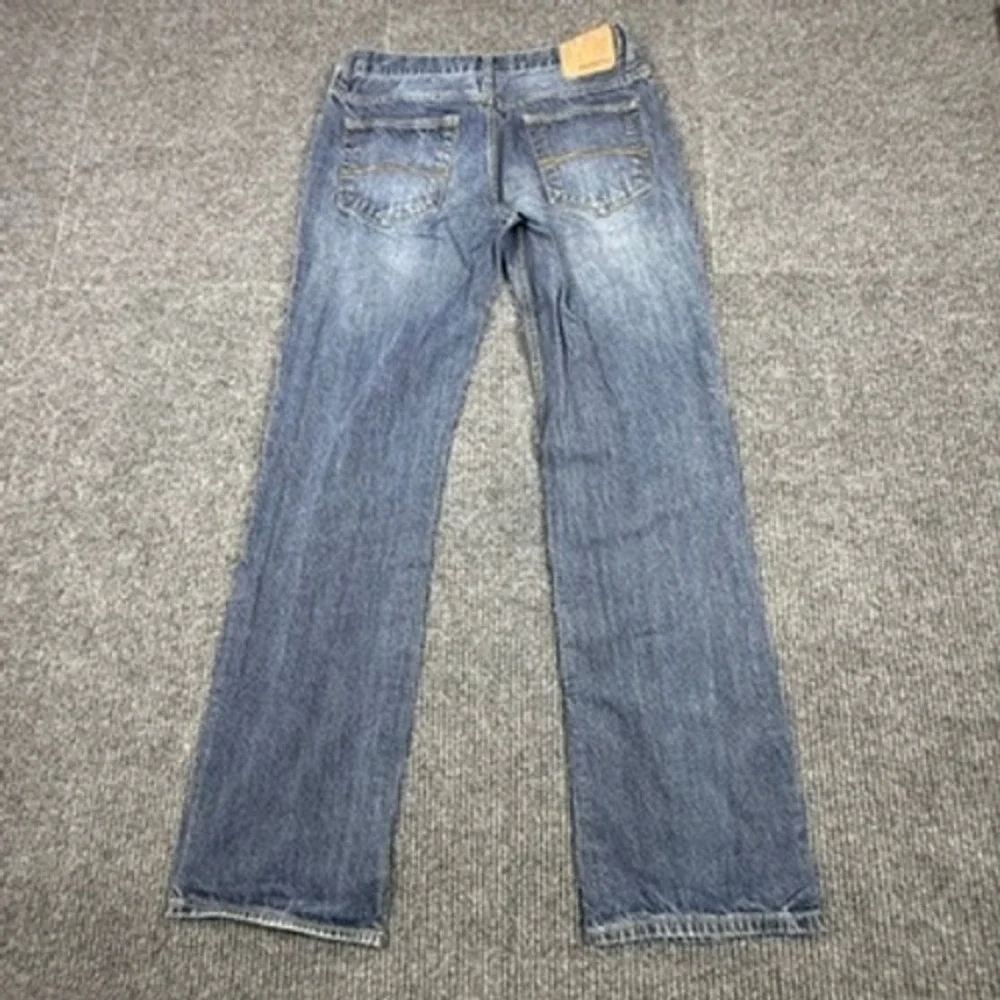 Aeropostale Benton Original Bootcut Jeans Mens 32x34 Blue Denim 0530AF13